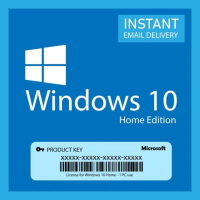 Windows 10 Home (KW9-00265) - Product Key 32/64 Bit Digital license key Instant Delivery
