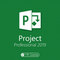 Microsoft Project 2019 ESD, мгновенная цифровая доставка лицензионного ключа продукта