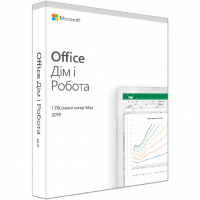 Microsoft Office 2019 Home and Work, UKR, Box version (T5D-03369)