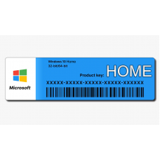 Microsoft Windows 10 Home 64Bit OEM (KW9-00120) - Наліпка